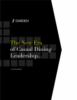 The New Era of Casual Dining Leadership