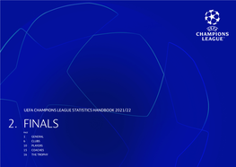 Uefa Champions League Statistics Handbook 2020/21