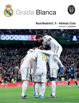 Real Madrid C. F. - Athletic Club JORNADA 18 22/12/2019