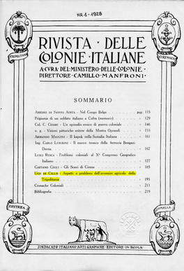 Rivista ' Delle (&Ipnie Italiane