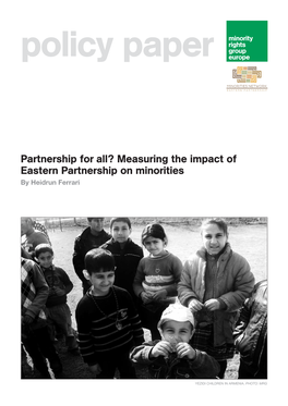 Measuring the Impact of Eastern Partnership on Minorities by Heidrun Ferrari