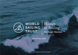 World Sailing Trust – Women in Sailing Strategic Review Report 2019