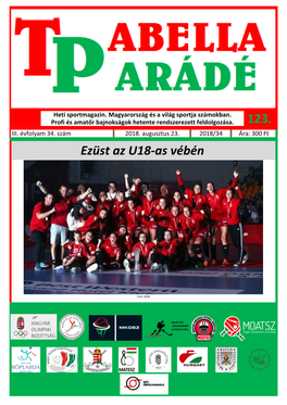 Tabellaparádé - Hetente Megjelenő Sportmagazin