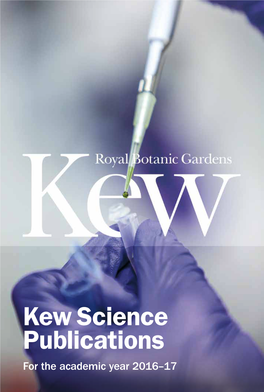 Kew Science Publications