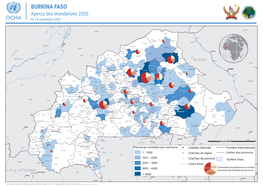 BURKINA FASO Aperçu Des Inondations 2020 Au 18 Septembre 2020