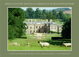 Great Country Houses & Gardens In