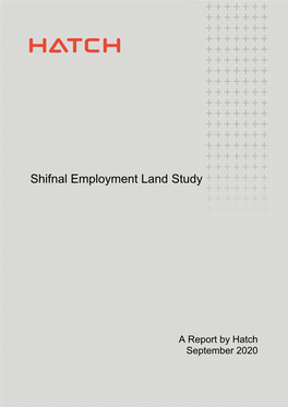 Shifnal Employment Land Study