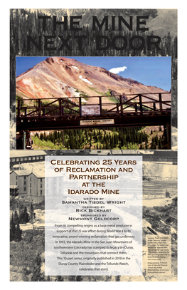 Celebrating 25 Years of Reclamation and Partnership at the Idarado Mine