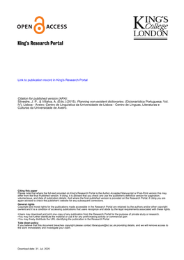 King's Research Portal