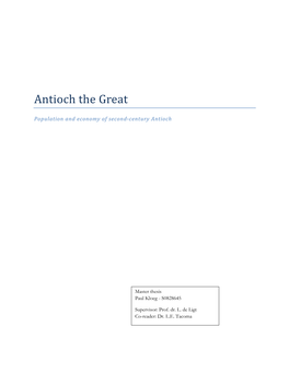 Antioch the Great