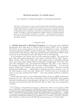 Birational Geometry Via Moduli Spaces