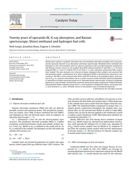 Twenty Years of Operando IR, X-Ray Absorption, and Raman Spectroscopy