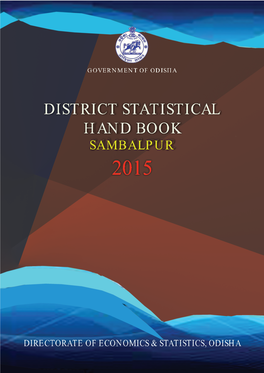 District Statistical Handbook Sambalpur 2015