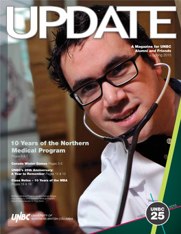 10 Years of the Northern Medical Program Pages 6 & 7