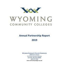 Annual Partnership Report 2019