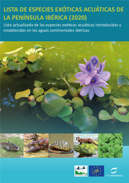 Lista De Especies Exóticas Acuáticas De La Península Ibérica 2020