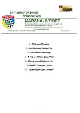 Marshals'post