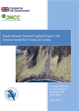 Soil Erosion Model for Tristan Da Cunha