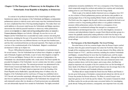 Chapter 12:The Emergence of Democracy in the Kingdom of The