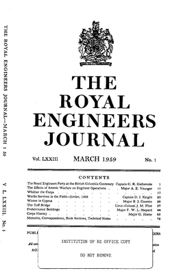 Royal Engineers Journal