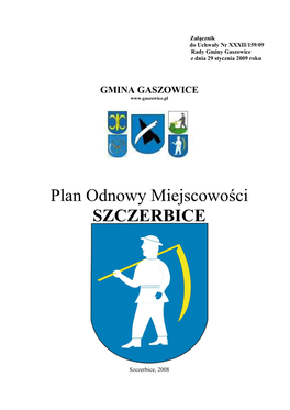 Plan Odnowy Miejscowości SZCZERBICE