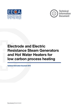 Electrode & Electric Resistance Steam Generators & Hot Water