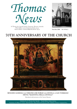70Th Anniversary of the Church