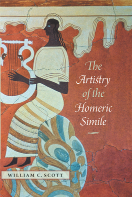 The Artistry of the Homeric Simile, William C