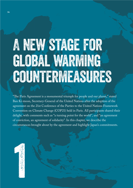 A New Stage for Global Warming Countermeasures Plan for Global Warming in Japan 2016 07 2 Countermeasures the Plan for Global Warming Countermeasures
