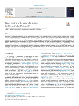 Binary Survival in the Outer Solar System