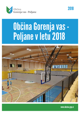 Občina Gorenja Vas - Poljane V Letu 2018