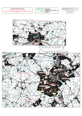 The Boundary Committee for England Further Electoral