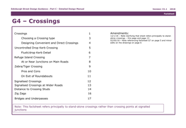 G4 – Crossings