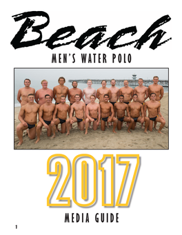 Men's Water Polo Media Guide