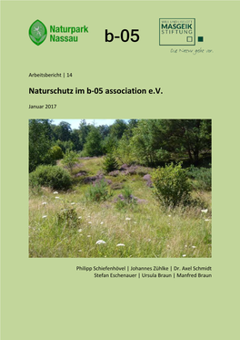 Naturschutz Im B-05 Association E.V