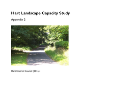 Landscape Capacity Study 2016