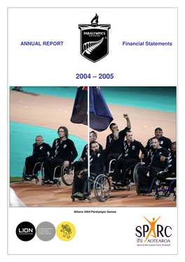 ANNUAL REPORT Financial Statements