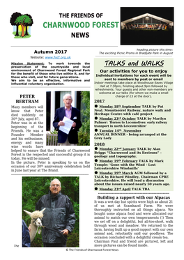 Autumn 2017 Newsletter