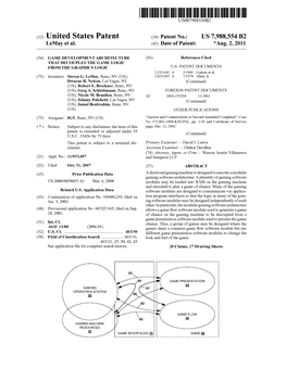 (12) United States Patent (10) Patent No.: US 7.988,554 B2 Lemay Et Al