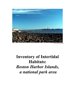 Inventory of Intertidal Habitats: Boston Harbor Islands, a National Park Area