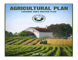 April 2017 Luscher Area Agricultural Space Plan