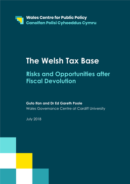 The Welsh Tax Base