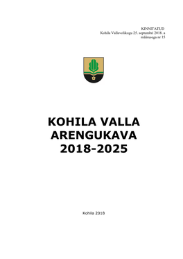 Kohila Valla Arengukava 2018-2025