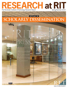 Scholarly Dissemination