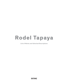 Rodel Tapaya