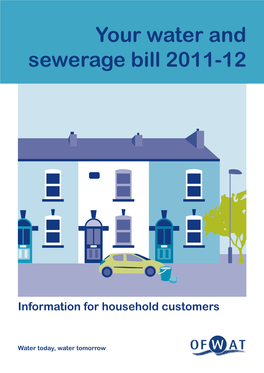 Your Water and Sewerage Bill 2011-12