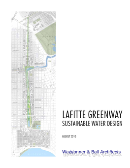 Lafitte Greenway Sustainable Water Design