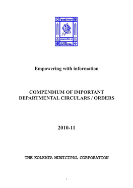 Empowering with Information COMPENDIUM of IMPORTANT