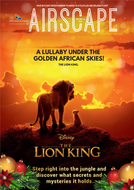 A Lullaby Under the Golden African Skies! the Lion King