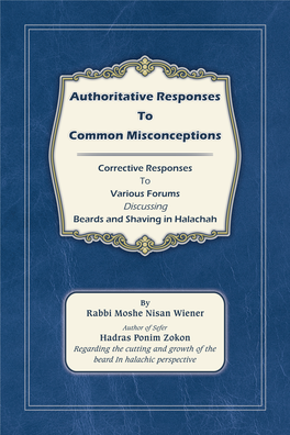 Authoritative Responses to Common Misconceptions